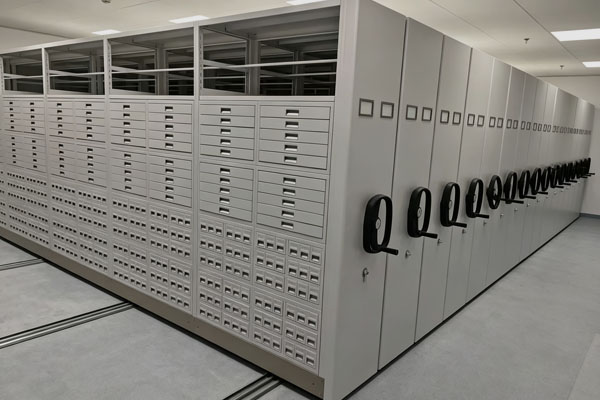 Base Map Compact Shelving